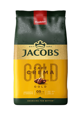 Jacobs Beans Café Crema Gold 500g Bag 10037061 OFFICIAL